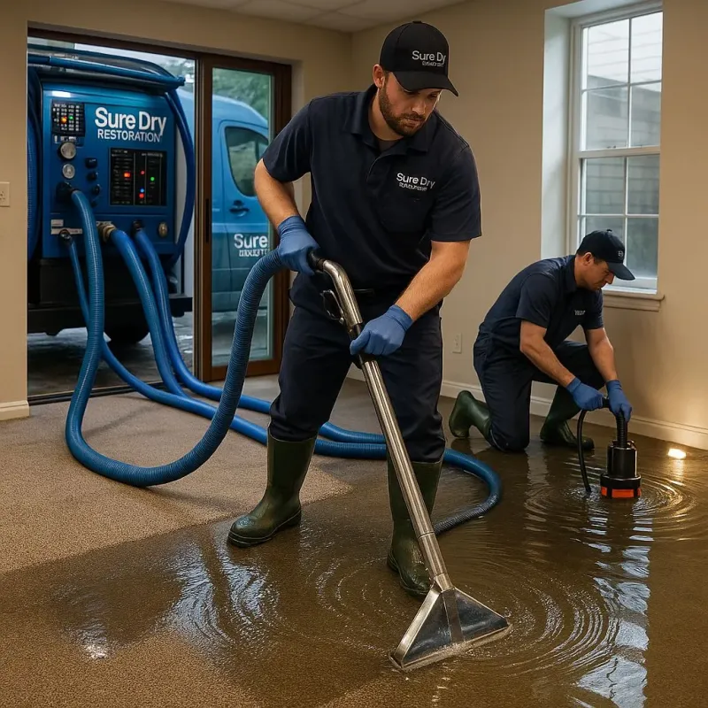 Water Extraction and Removal process in Cole Camp, MO